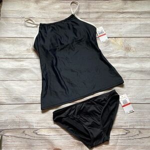 MICHAEL Michael Kors Tankini 2 Piece Swimsuit Swim Set NWT Women’s Size P (S)